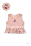Fiyonklu Kiraz Crop Top
