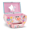 Floss & Rock Müzikli Oval Mücevher Kutusu Rainbow Fairy