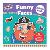 Galt Funny Faces Sticker Book 3 Yaş ve Üzeri