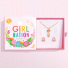 Girl Nation Ballet Kolye & Küpe Set