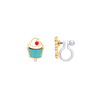Girl Nation Classic Cupcake Klipsli Küpe