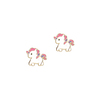 Girl Nation Cutie Studs Magical Unicorn Küpe