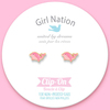 Girl Nation Dazzling Dolphin Klipsli Küpe