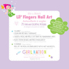 Girl Nation Mermaids & Friends Tırnak Stickerı