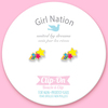 Girl Nation Shooting Stars Klipsli Küpe