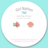 Girl Nation The Perfect Pair Under the Sea Küpe