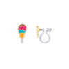 Girl Nation Triple Scoop Klipsli Küpe