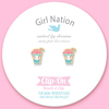 Girl Nation What's Shakin Klipsli Küpe