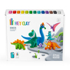 Hey Clay Hava ile Kuruyan Kil 15'li kutu Dinozorlar