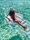 Inflatable Lilo Chair Glitter - Holographic