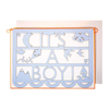 It'S A Boy Cut Tebrik Kartı