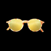 IZIPIZI JUNIOR GÜNEŞ GÖZLÜĞÜ #D - YELLOW TORTOISE AYNALI LENS