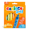 JUMBO BEBEK ELLERİ KİRLETMEYEN PASTEL BOYA KALEMİ 8'Lİ
