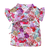 Juste Jolie Red Baby Coral Kimono
