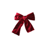 KADİFE İPEK KUMAS MAXİ FİYONK TOKA - BORDO