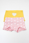 KATIA & BONY 2'Lİ HEART KIZ BOXER