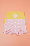 KATIA & BONY 2'Lİ HEART KIZ BOXER
