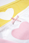 KATIA & BONY 3'LÜ COLORFUL HEART SLIP KÜLOT