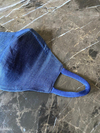 KETEN ÇOCUK MASKE + KETEN KUYRUKLU TOKA + KETEN KULAKLI LASTİK TOKA - DENIM