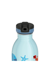 Kids Bottle Sea Friends Pipetli Paslanmaz Çelik Çocuk Su Matarası 500 Ml