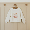 La Pomponette Emily Ekru Ponponlu Sweatshirt