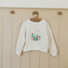 La Pomponette Olivia Ekru Ponponlu Sweatshirt