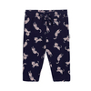 LACİVERT LEOPAR DESEN PANTOLON
