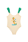 Lala's Playboll Mayo ( Kız Yeşil Askı Mayo )