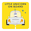 Little Maker Little Unicorn On Board Car Sticker