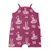Little Yucca Aqua Romper Mor
