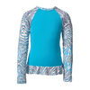 Lo Easywear Purli Uzun Kollu Üst Blue