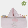Lou Lou Baby Panço Havlu Ruby Rabbit Pink