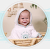 Lou Lou Baby Panço Havlu Teddy Bear Mint