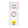 MAM 3'LÜ EMZİK - PIECE PACIFIER TRENDS +6