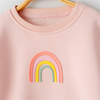Mama Yoyo Gökkuşağı 3D Baskılı Sweatshirt Şardonlu