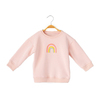 Mama Yoyo Gökkuşağı 3D Baskılı Sweatshirt Şardonlu