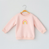 Mama Yoyo Gökkuşağı 3D Baskılı Sweatshirt Şardonlu