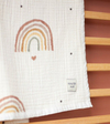 Mama Yoyo Organik Müslin Bebek Battaniyesi New Rainbow 