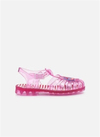 Meduse Sunpatch Paillete Flamingo Sandals Çocuk Sandalet Pembe