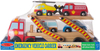 Melissa & Doug Ahşap Acil Yardım Araçları Taşıyıcı Tır