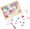 Melissa & Doug Ahşap Boncuk Dizme Tatlı Kalpler