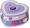 Melissa & Doug Ahşap Kalp Kutu Sen Yap sen Oyna
