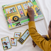 Melissa & Doug Ahşap Sesli Yapboz The Wheels on The Bus