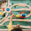 Melissa & Doug Ahşap Tren ve Ray Seti