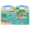 Melissa & Doug Kabartmalı Tak Çıkar Çıkartma Seti Korsanlar