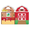 Melissa & Doug Kabartmalı Tak Çıkar Çıkartma Seti Çiftlik