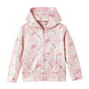Miss Muse Rainbows and Unicorns Pembe Kapüşonlu Sweatshirt