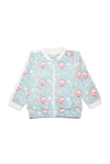 Miss Muse Unicorn in Wonderland Blue Bomber Ceket