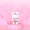 Mob Dans Eden Hayvanlar Bluetooth Hoparlör Unicorn