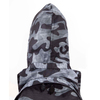 Morikukko Camo Basic Grey Kapüşonlu Sırt Çantası